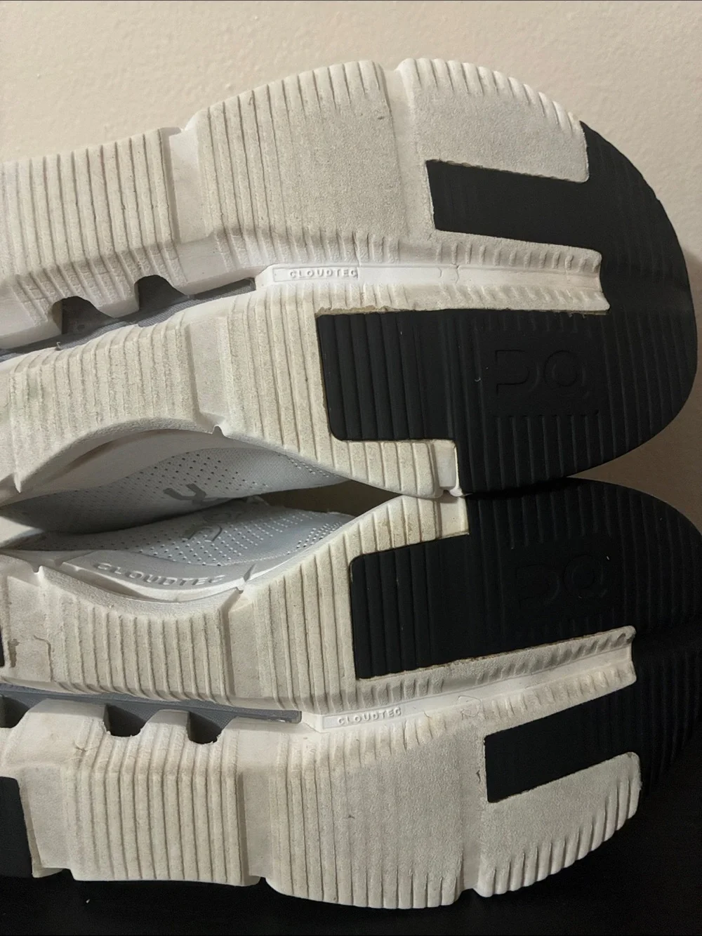 On Cloudnova sneakers in the white and sand colorway women’s size 9W